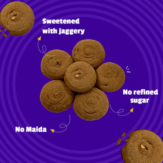 Millet Choco Cookies | No Maida & No Refined Sugar - Pack of 2