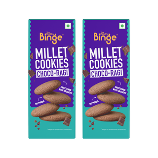 Millet Cookies: Choco Ragi | Pack of 2