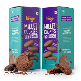 Millet Cookies: Choco Ragi | Pack of 2