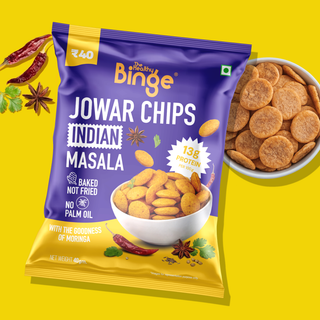 Moringa Jowar Chips: Indian Masala