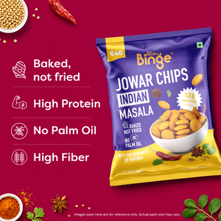 Moringa Jowar Chips: Indian Masala
