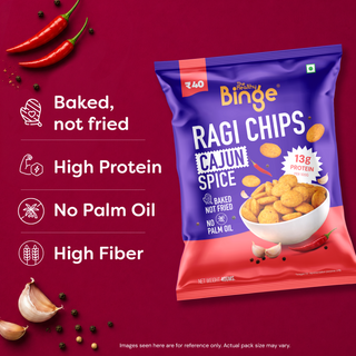 Ragi Chips: Cajun Spice
