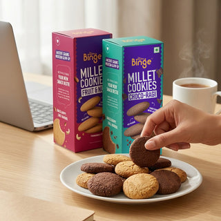 Millet Cookies: Fruit & Nut | Pack of 2