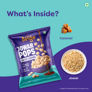 Jowar Pops: Salted Caramel