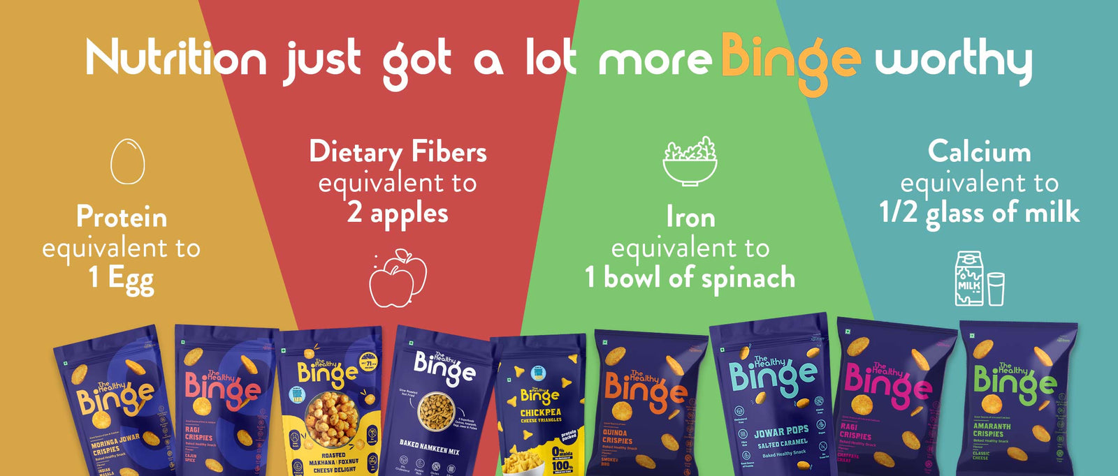 The Healthy Binge Chickpea BBQ Triangles main image 1