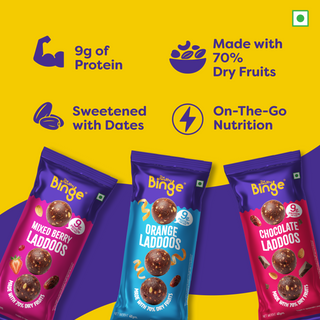 Assorted Laddoos - Pack of 3